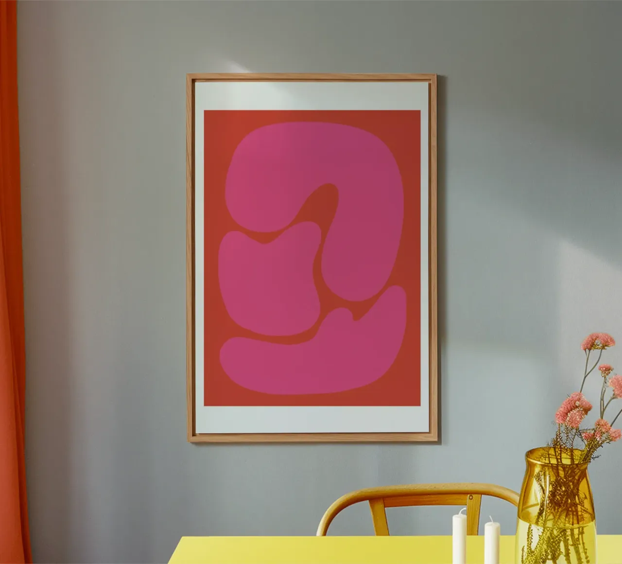 Two Colors 3 Forex-Platte von Mottos by Sinan Saydik