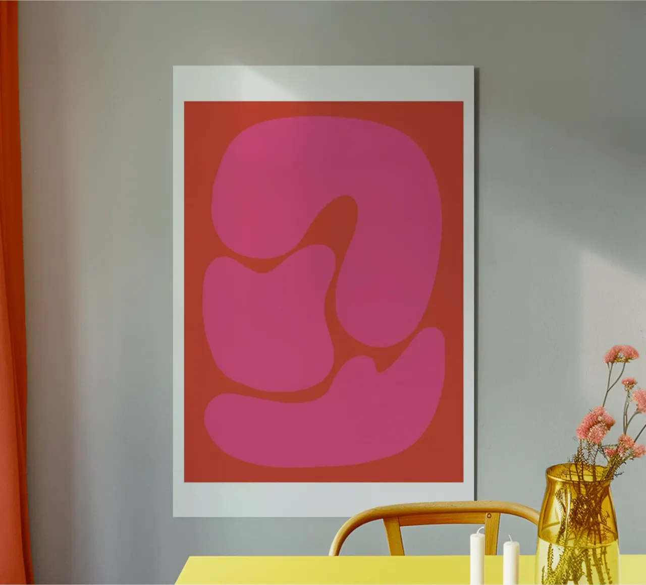 Two Colors 3 Forex-Platte von Mottos by Sinan Saydik