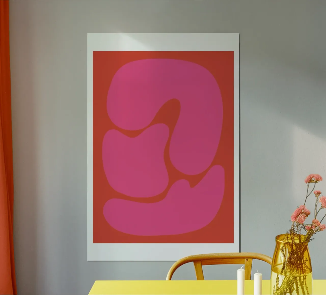 Two Colors 3 Hahnemühle von Mottos by Sinan Saydik