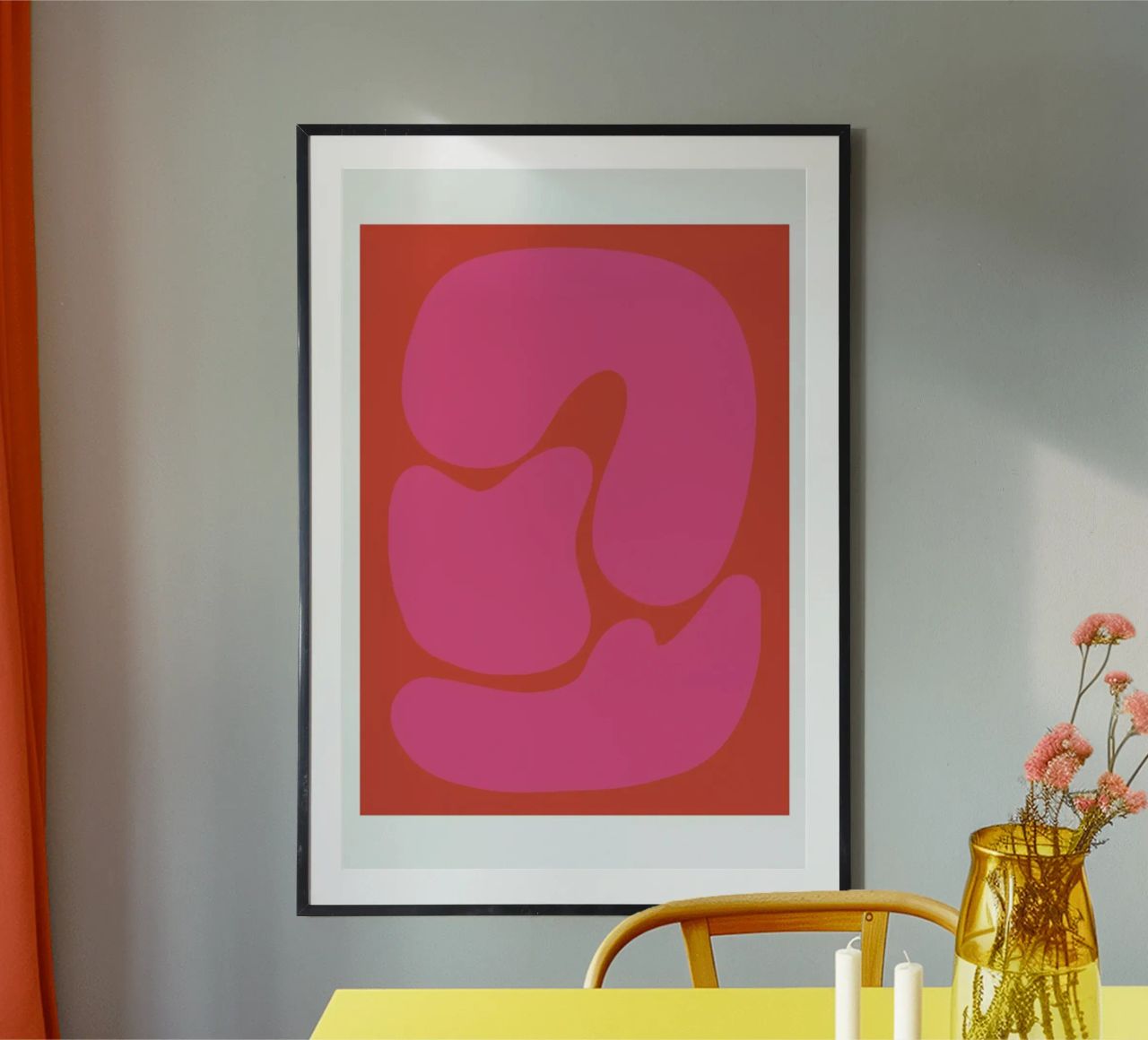 Two Colors 3 poster by Mottos by Sinan Saydik