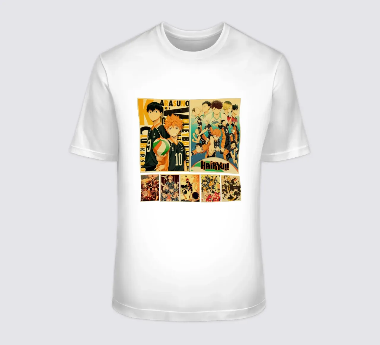 haikyuu t-shirt da Green