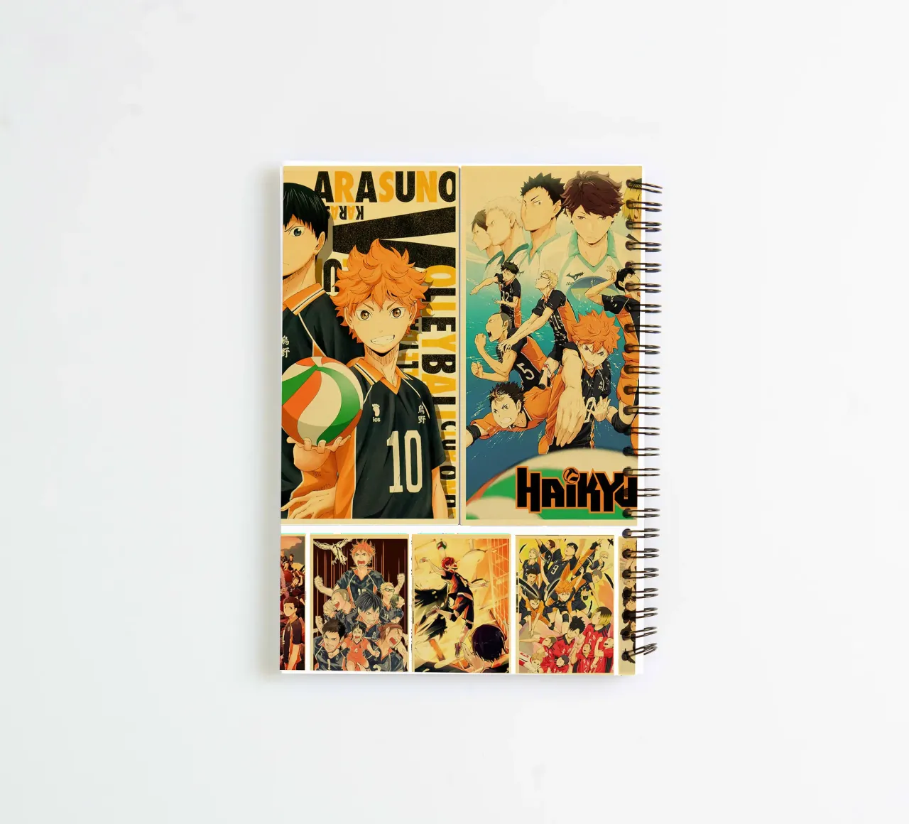 haikyuu spiral notebook by Green