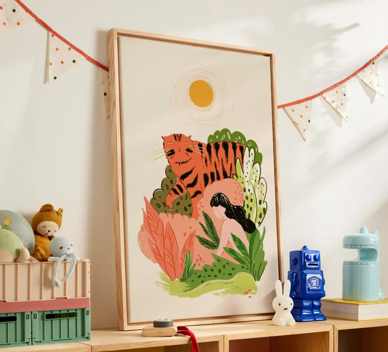 Hideout tela con Cornice a cassetta da Studio One