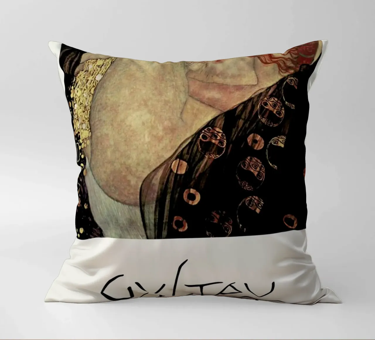 Klimt - Danae cuscino da Vintage by JUNIQE