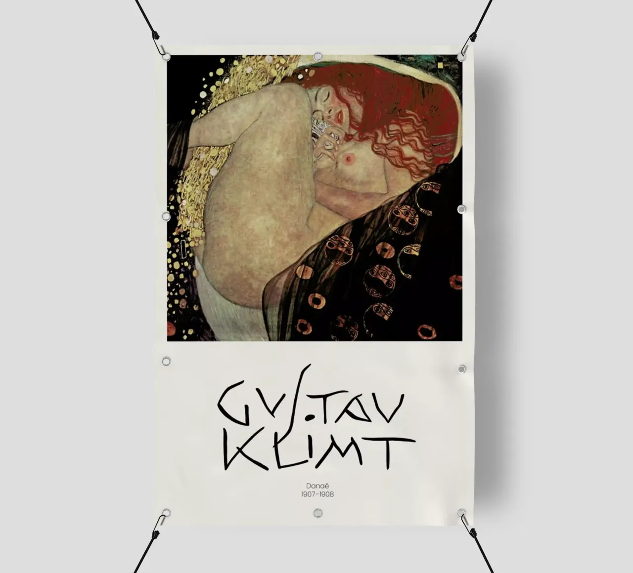 Klimt - Danae telo in pvc da Vintage by JUNIQE