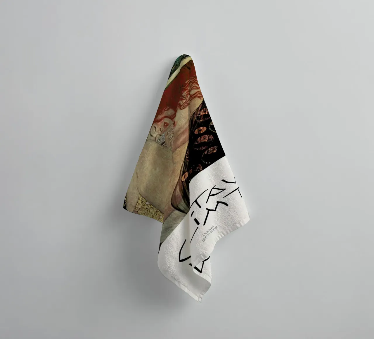 Klimt - Danae towel by Vintage by JUNIQE