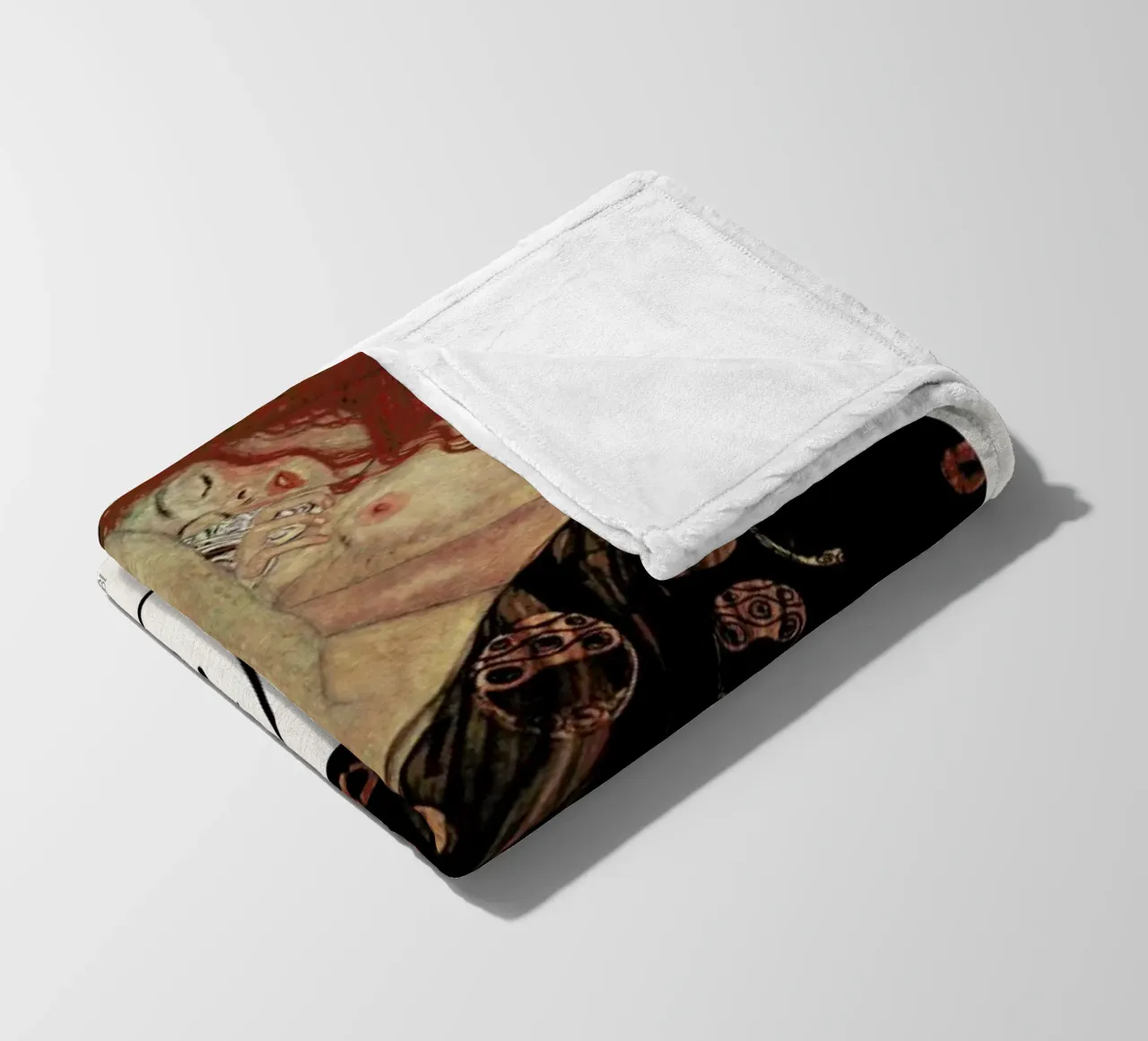 Klimt - Danae fleece blanket by Vintage by JUNIQE