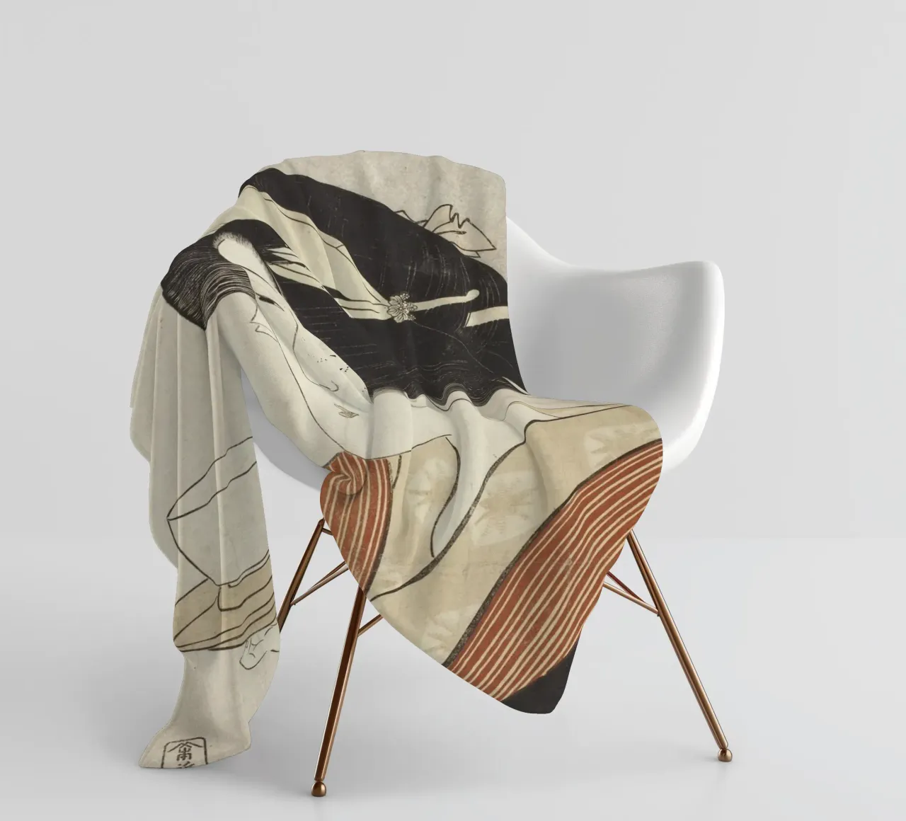 Appearing Again: The Courtesan Naniwaya coperta in pile da vintageshop