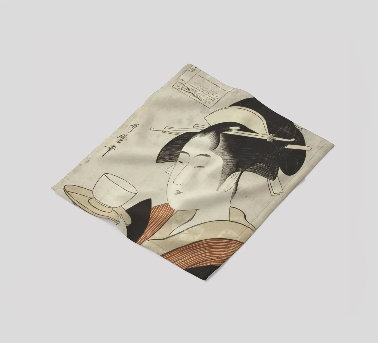 Appearing Again: The Courtesan Naniwaya coperta in pile da vintageshop