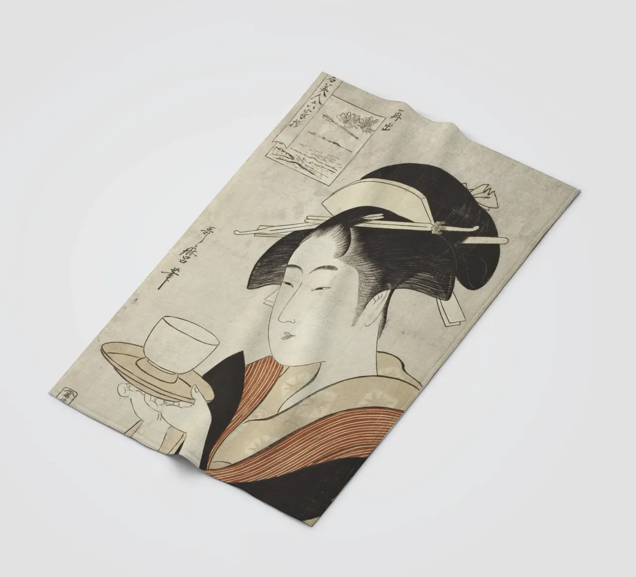 Appearing Again: The Courtesan Naniwaya coperta in pile da vintageshop