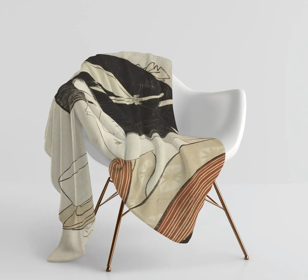 Appearing Again: The Courtesan Naniwaya coperta in pile da vintageshop