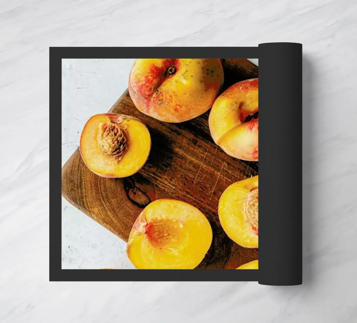 Pfirsiche doormat by Eat this