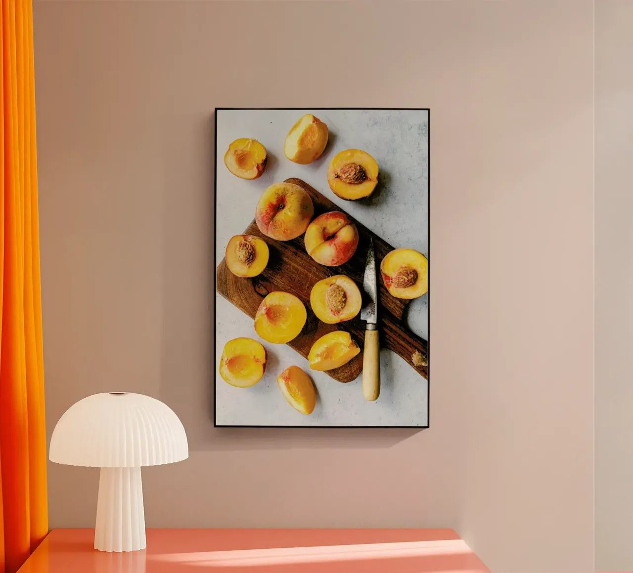 Pfirsiche plexiglass da Eat this