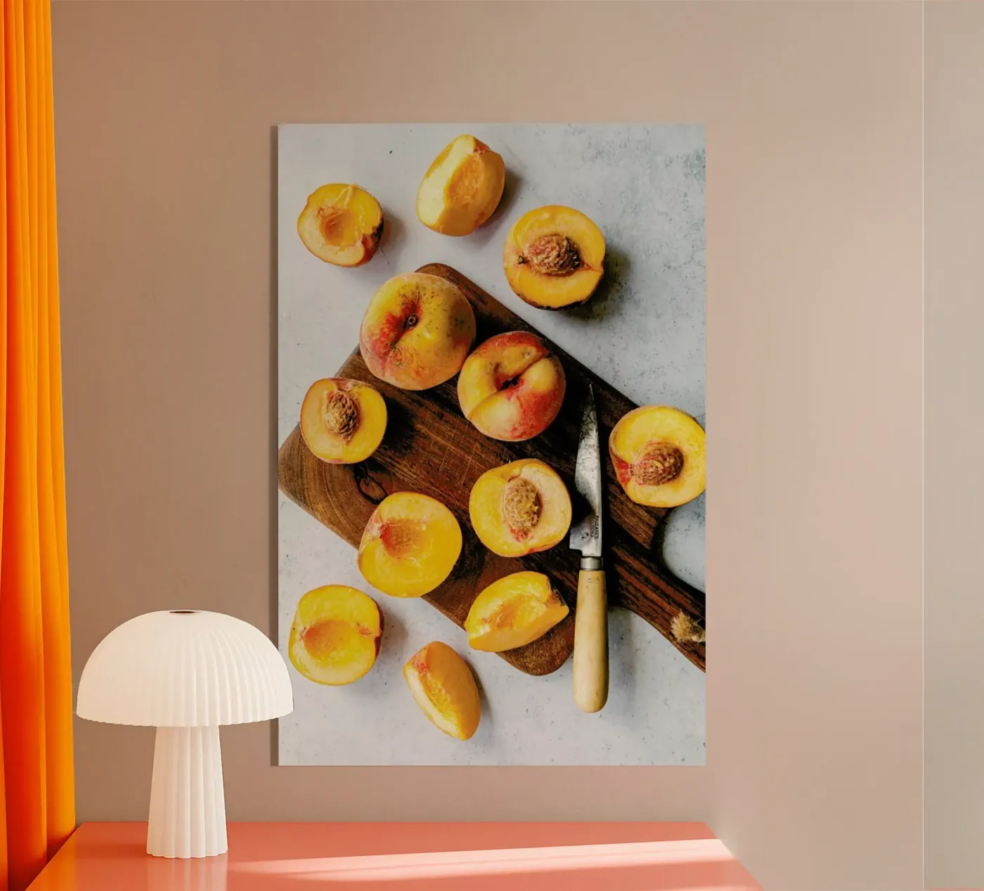 Pfirsiche acrylic glass by Eat this