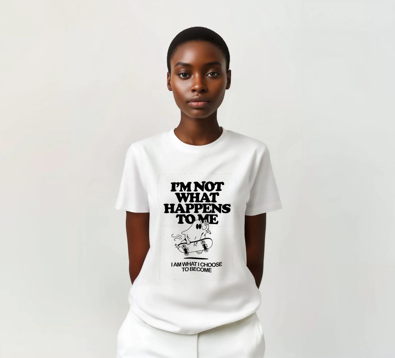 Ich bin nicht das, was mir passiert, ich bin das, was ich werden will. T-Shirt von Andara shop