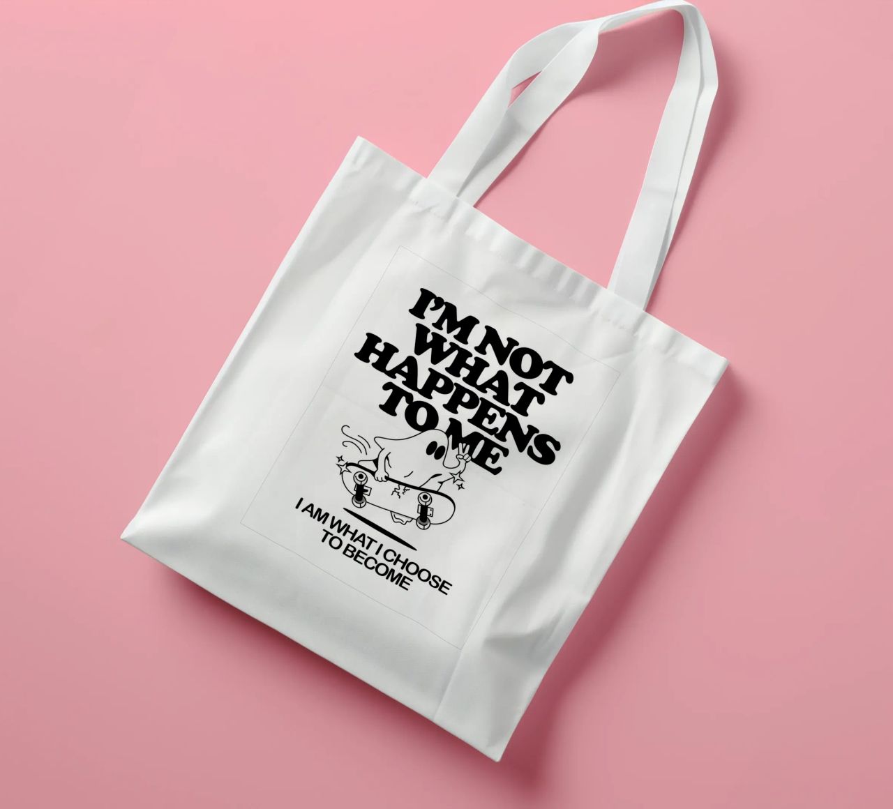 i'm not what happens to me,i'am what i choose to become tote bag by Andara shop
