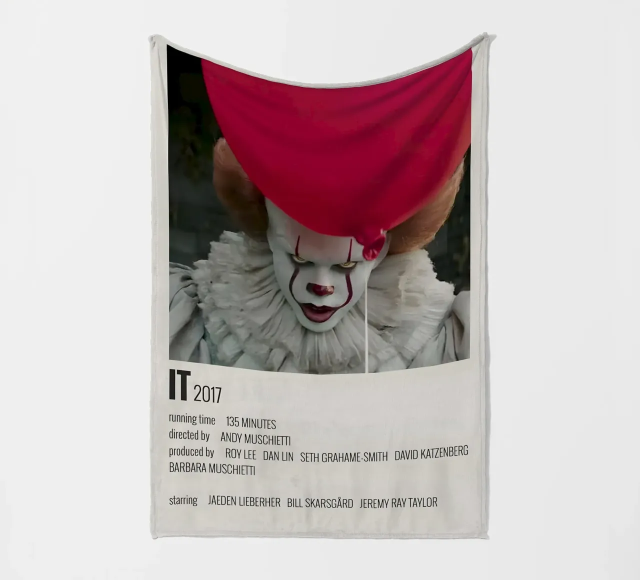 IT 2017 coperta in pile da MVFminimalist