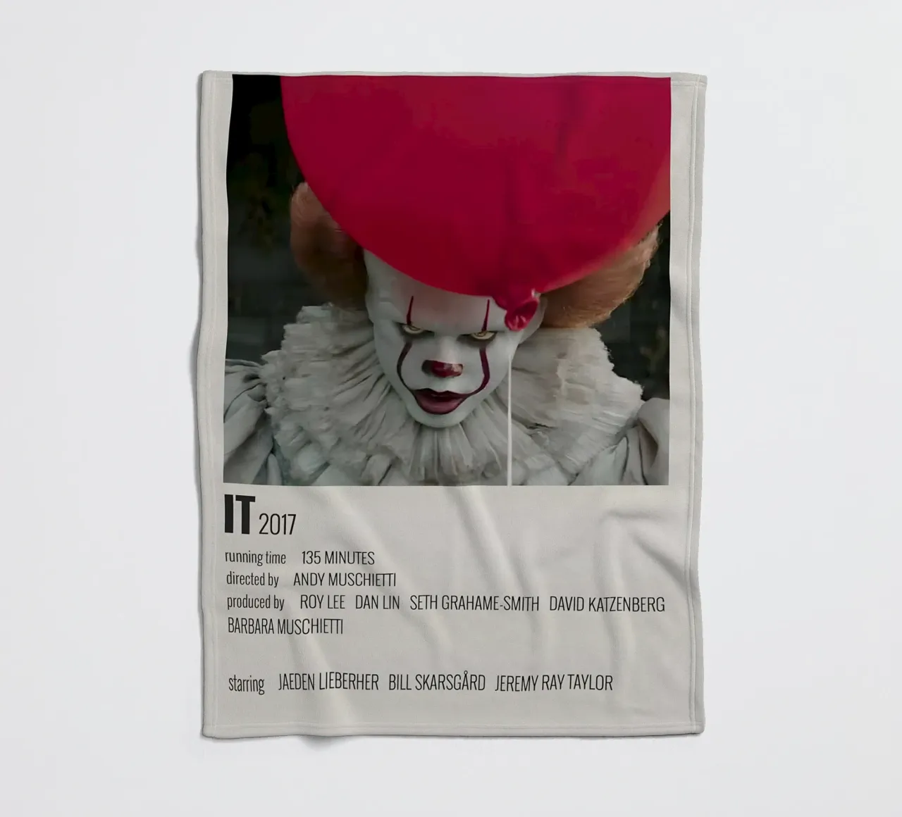 IT 2017 coperta in pile da MVFminimalist