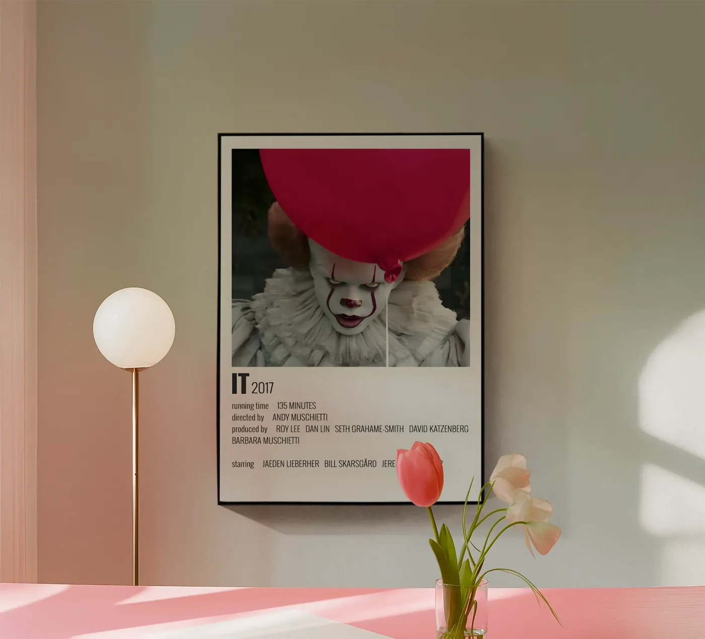 IT 2017 Acryl-Glas von MVFminimalist