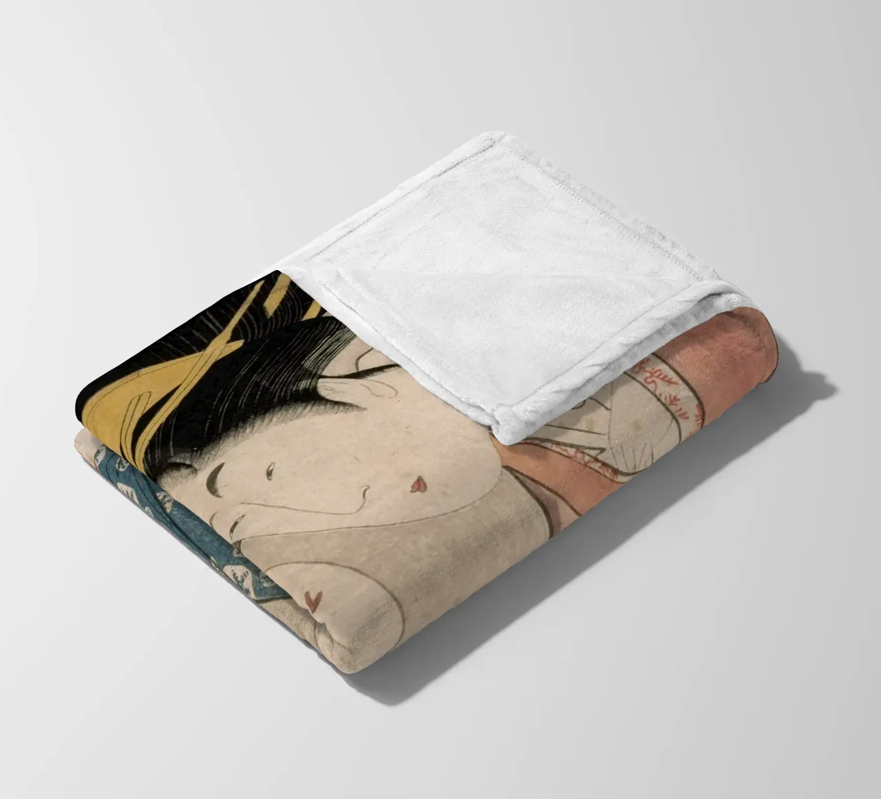Messenger with a Letter coperta in pile da vintageshop