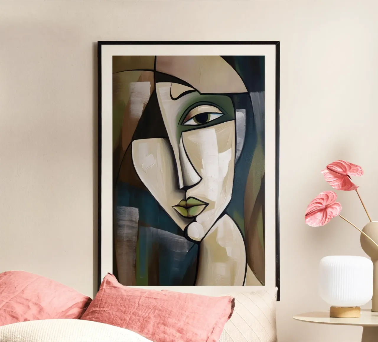 Arte da parete di Imagine poster con telaio in plastica da Imagine