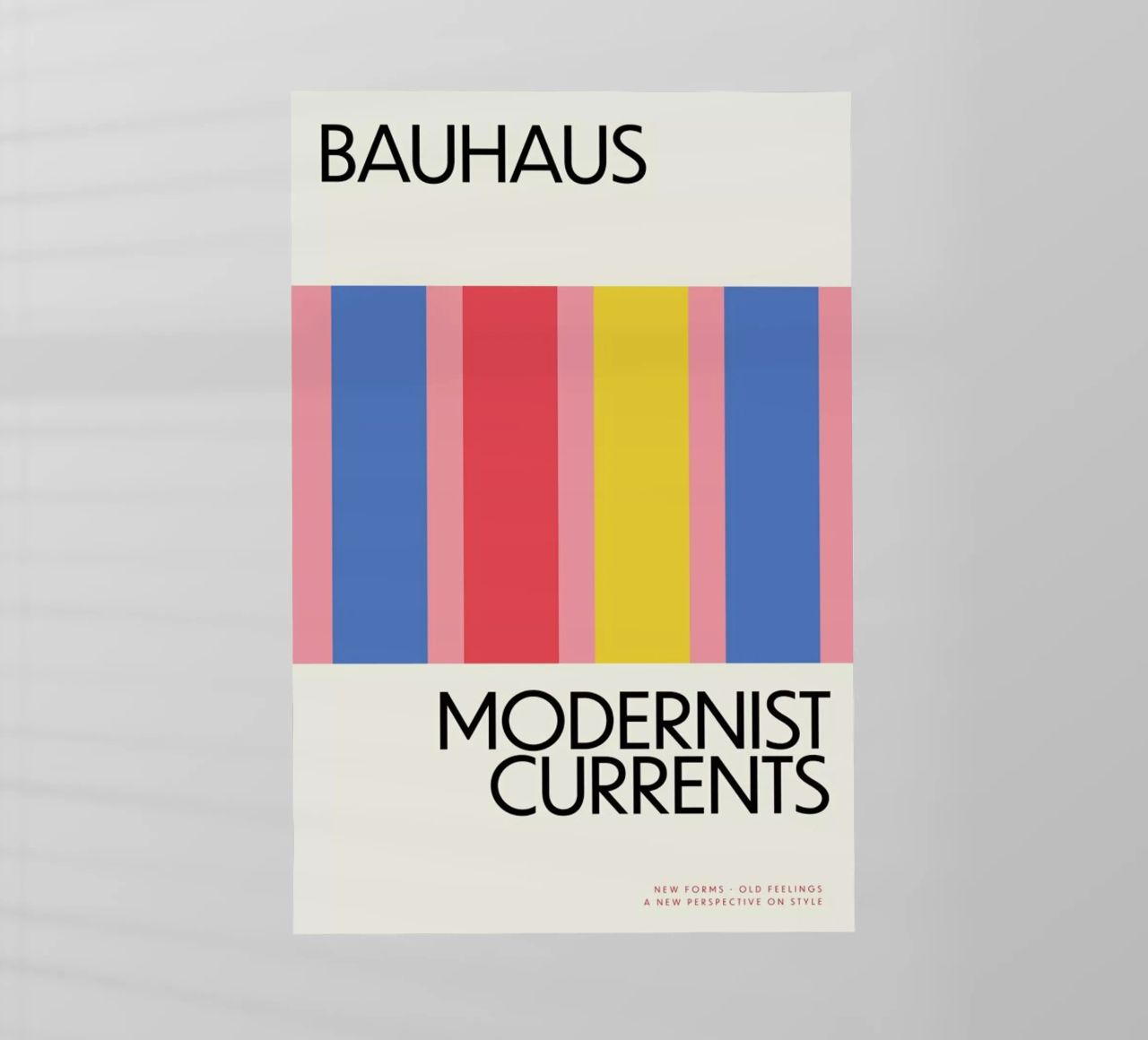 Modernist Currents 4 pellicola backlit da Studio One