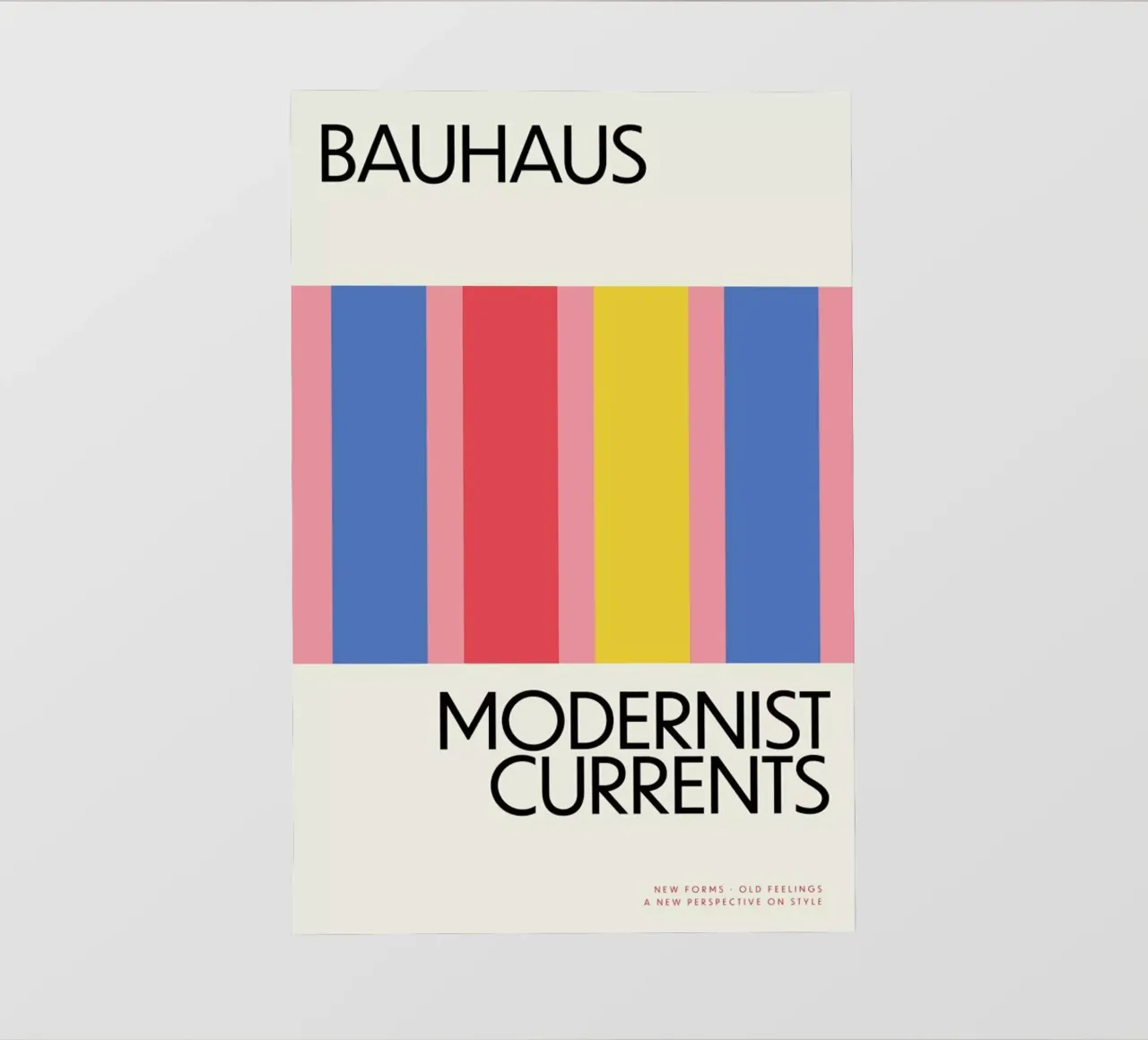 Modernist Currents 4 pvc cover by Studio One