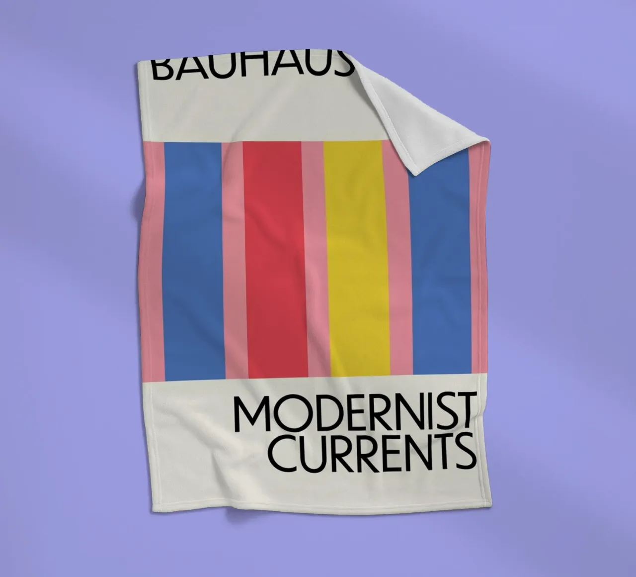 Modernist Currents 4 coperta in pile da Studio One