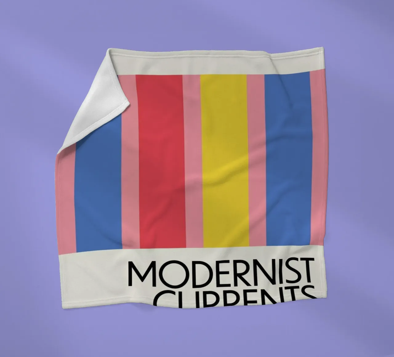 Modernist Currents 4 coperta in pile da Studio One