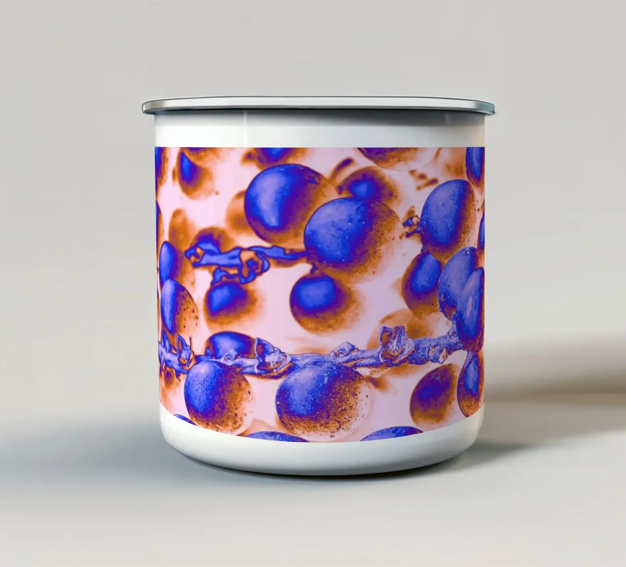 Palm Fruit tazza in smalto da adrianooliveiraphoto