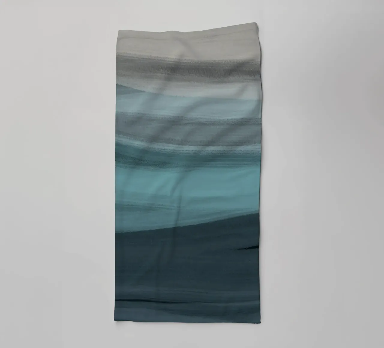 Color of waves towel by Little Dean