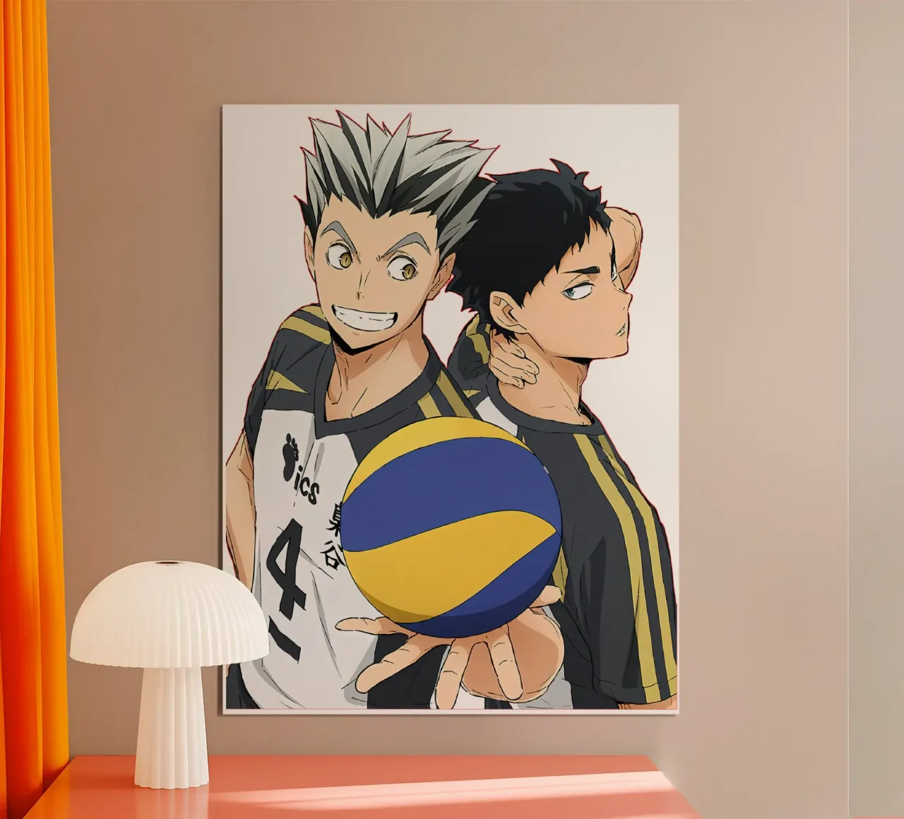 Bokuto x akaashi carta hahnemühle da Green