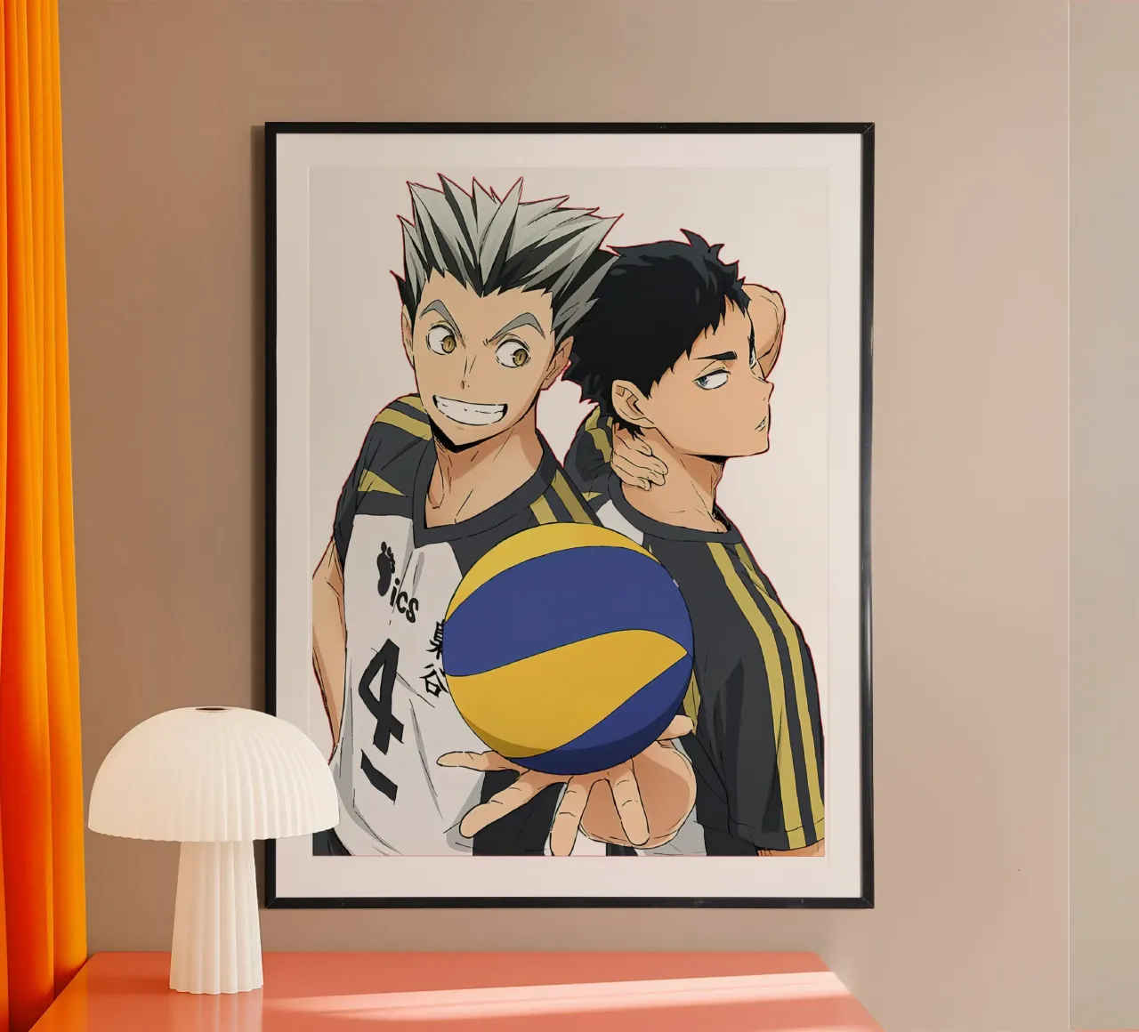 Bokuto x akaashi carta hahnemühle da Green