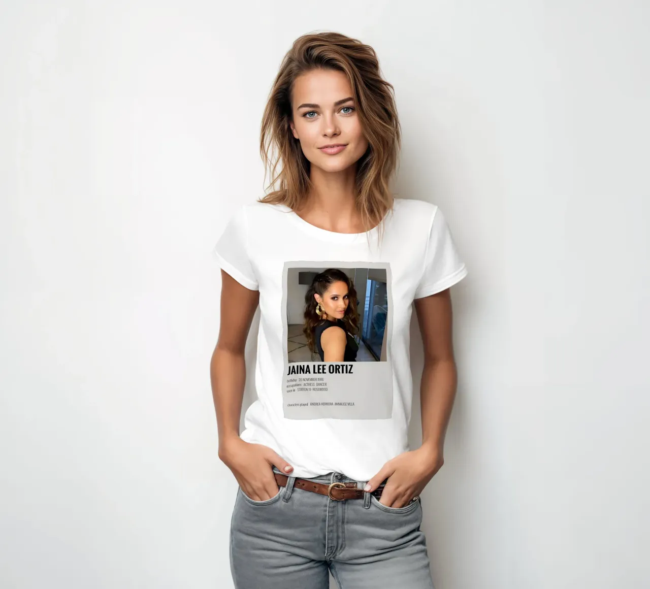 JAINA LEE ORTIZ Frauen T-Shirt von MVFminimalist