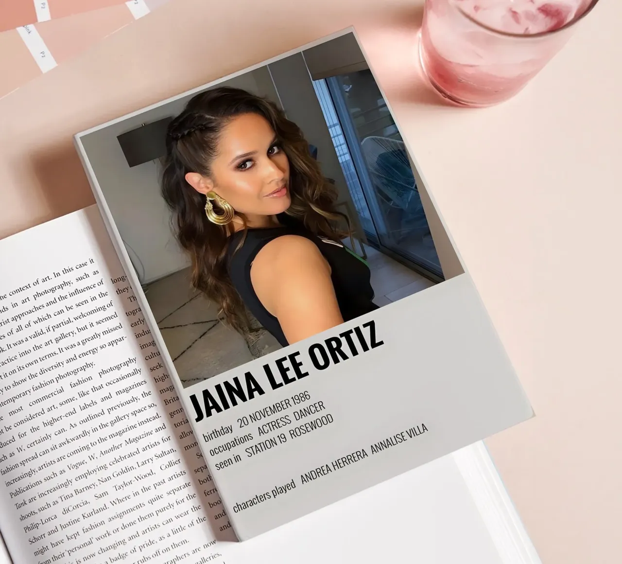 JAINA LEE ORTIZ notebook by MVFminimalist