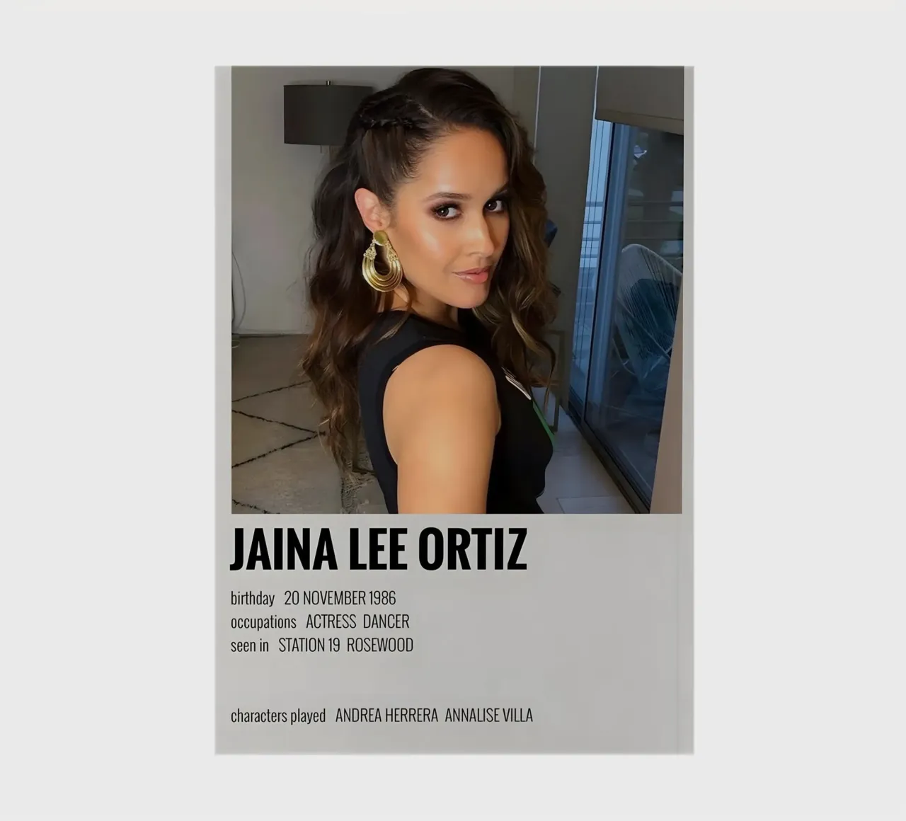 JAINA LEE ORTIZ notebook by MVFminimalist