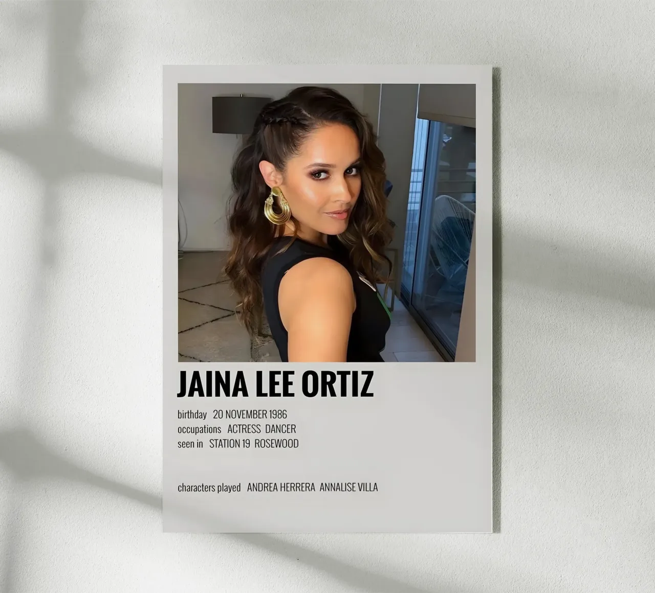 JAINA LEE ORTIZ plexiglass da MVFminimalist