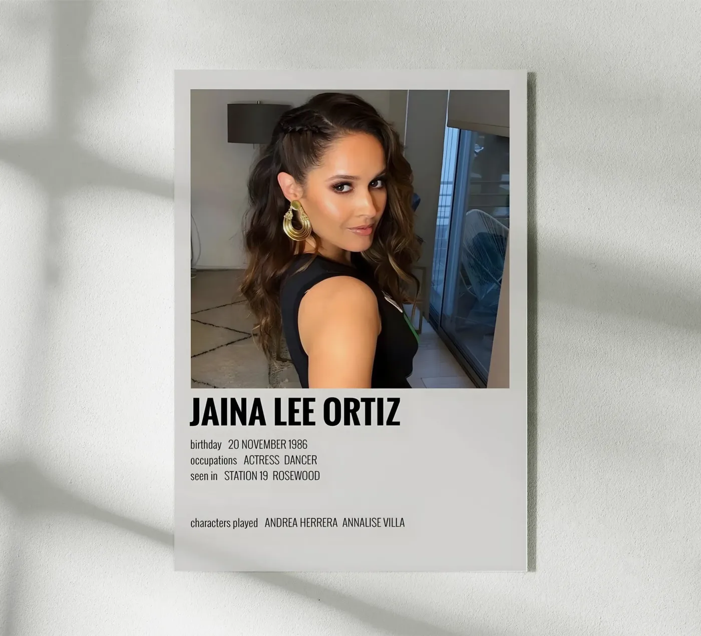 JAINA LEE ORTIZ plexiglass da MVFminimalist