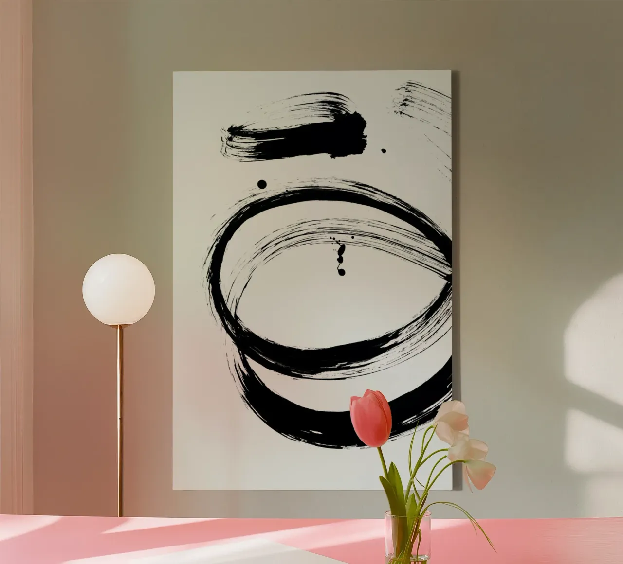 Strom canvas met Baklijst van STUDIO LEEMO