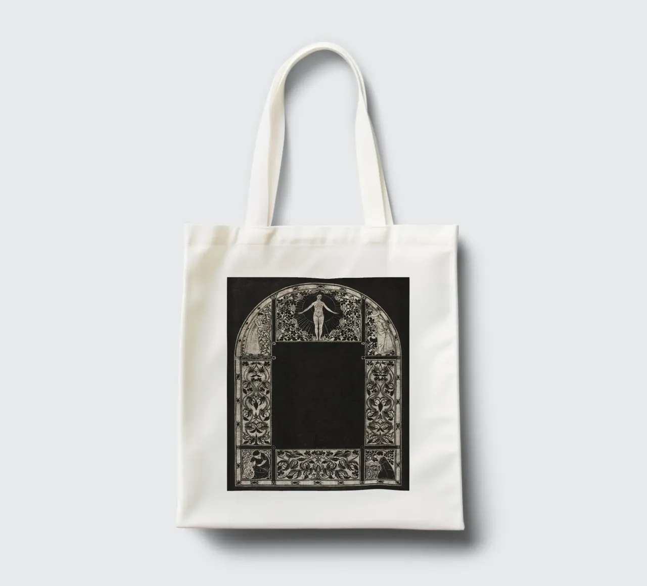 Frame of calendar borsa in juta da vintageshop