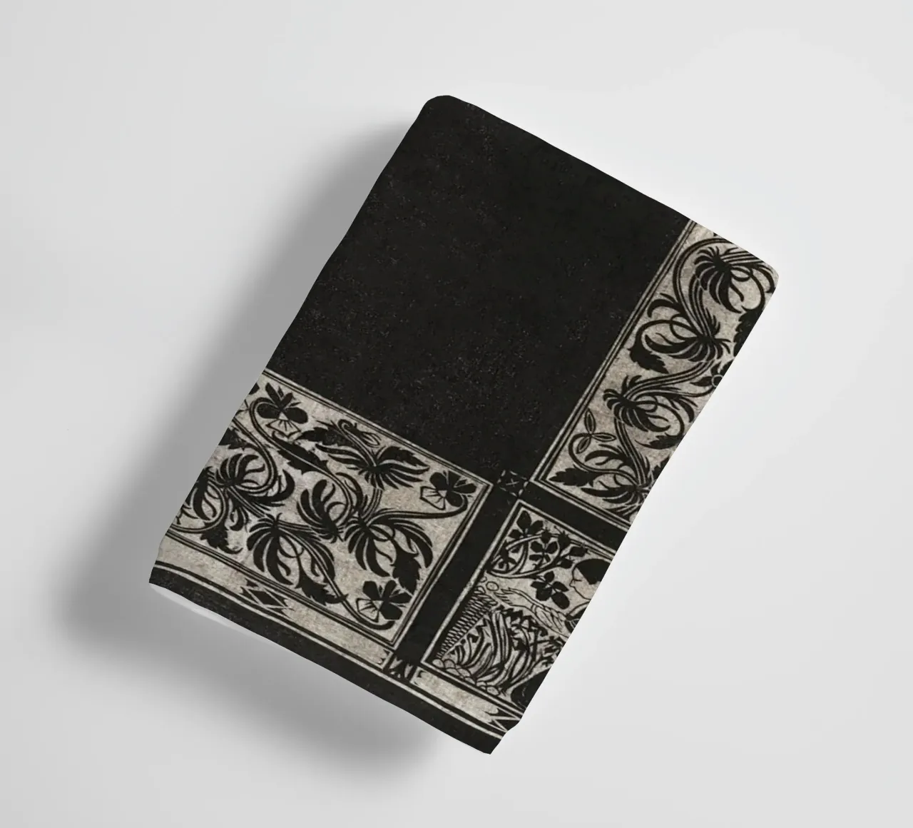 Frame of calendar asciugamano da bagno da vintageshop