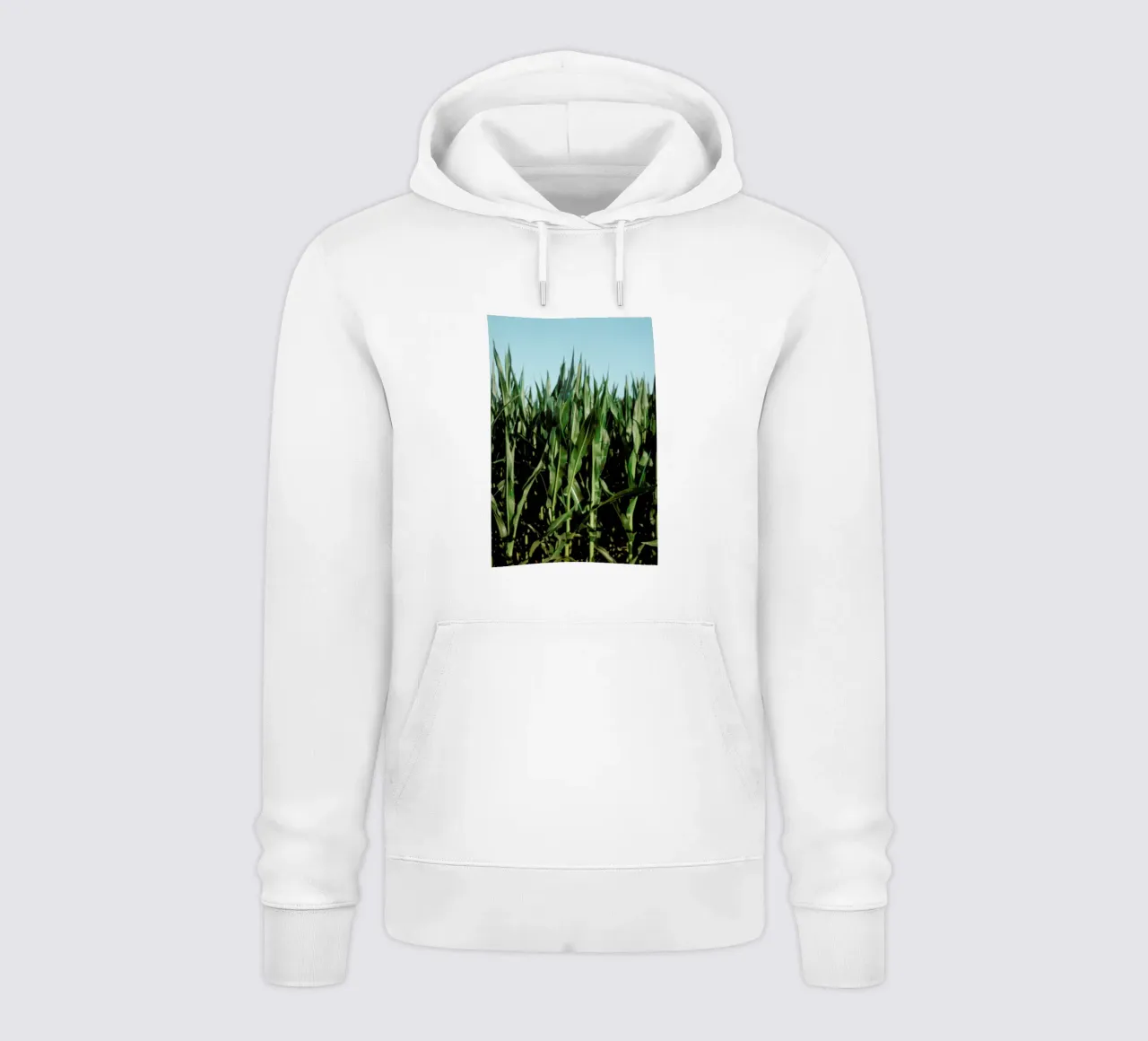Analog Series Corn Fields felpa con cappuccio da Sebastian Hilgetag
