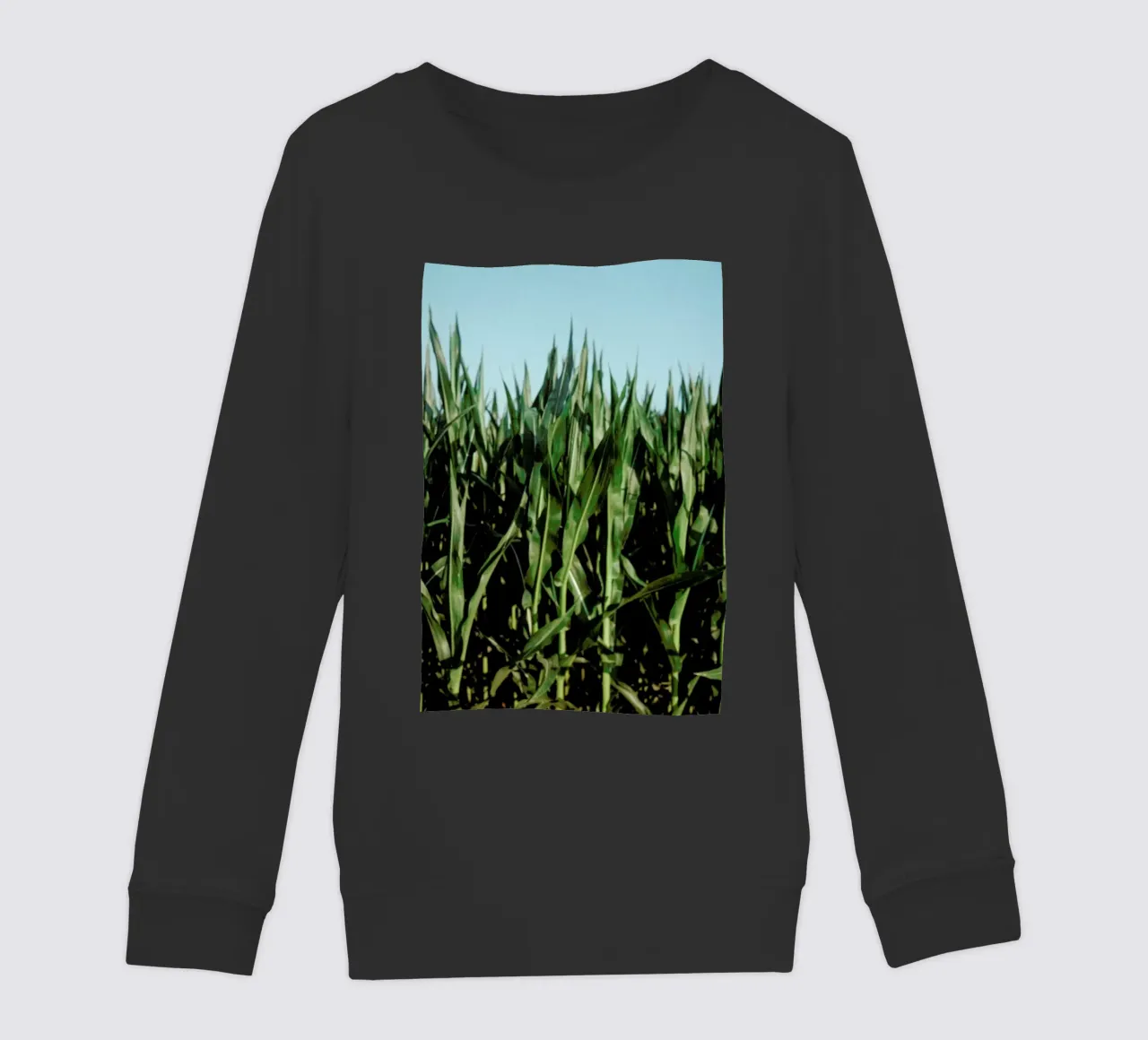 Analog Series Corn Fields felpa bambino da Sebastian Hilgetag