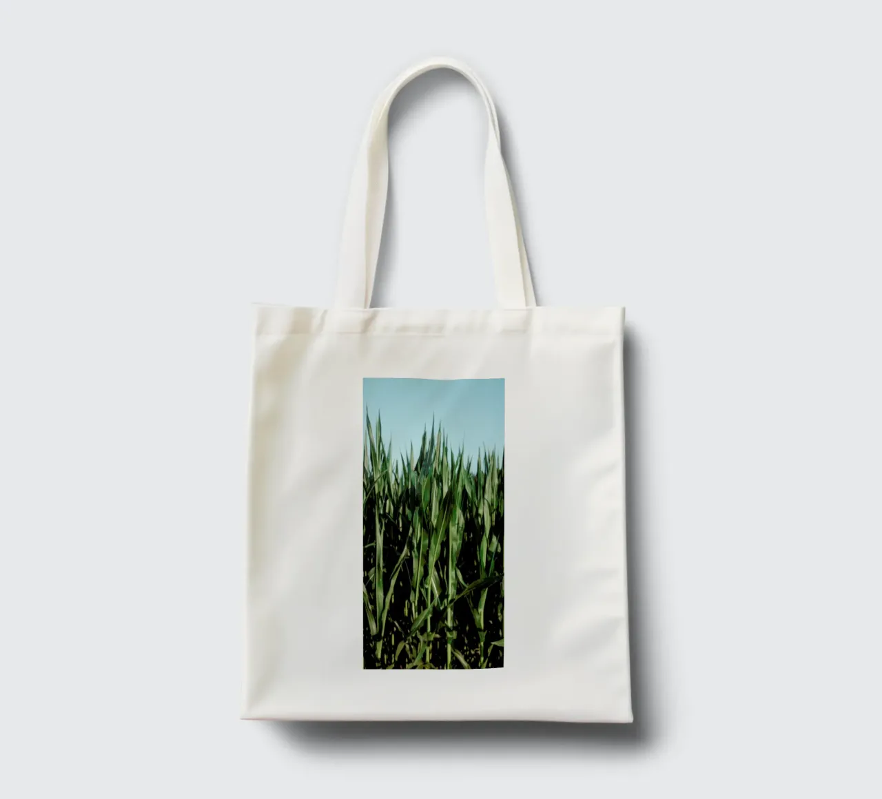 Analog Series Corn Fields borsa in juta da Sebastian Hilgetag