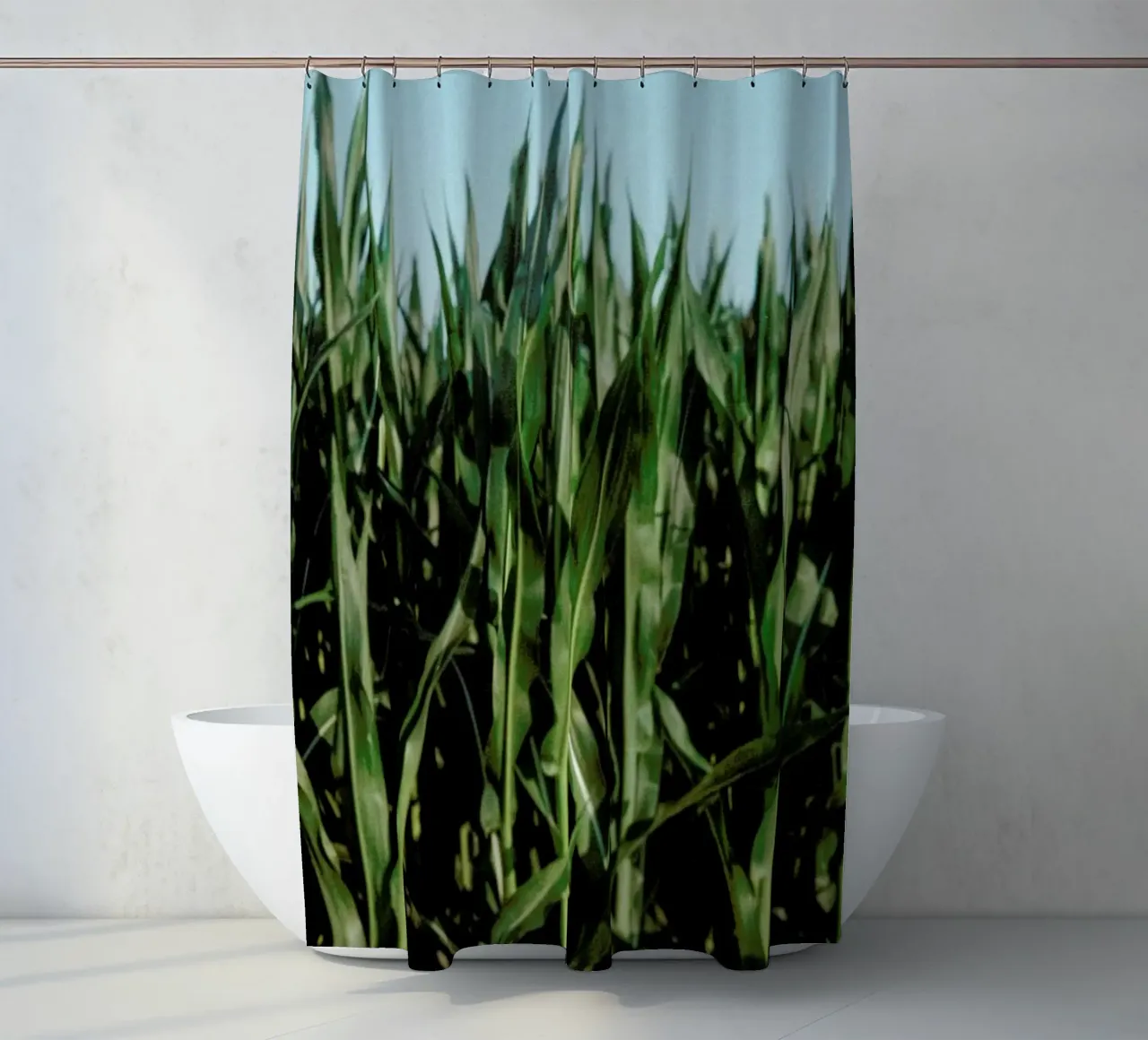 Analog Series Corn Fields tenda da doccia da Sebastian Hilgetag