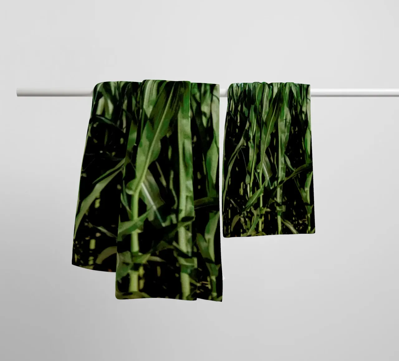 Analog Series Corn Fields asciugamano da bagno da Sebastian Hilgetag