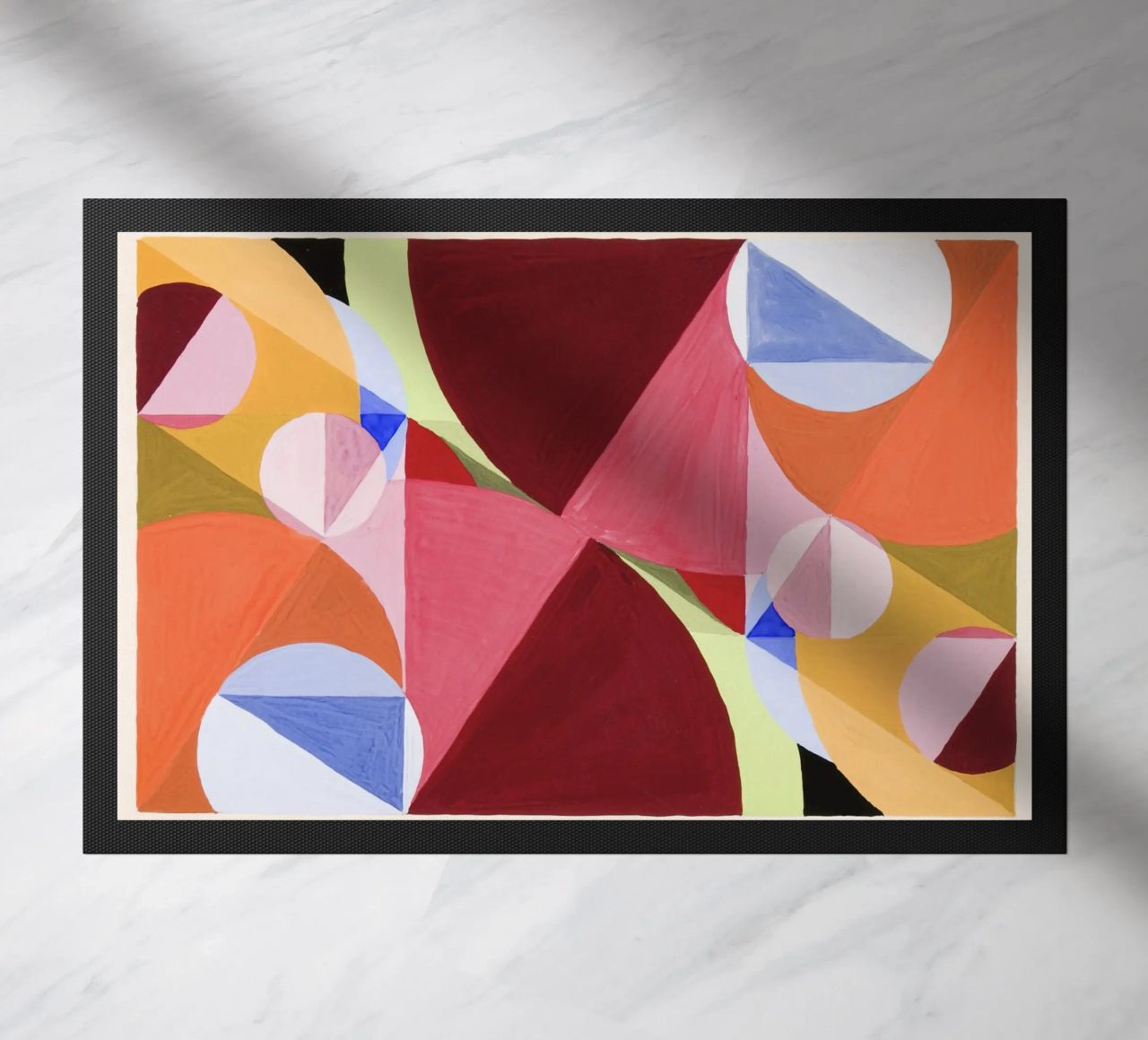 abstract colorful zerbino da vintageshop