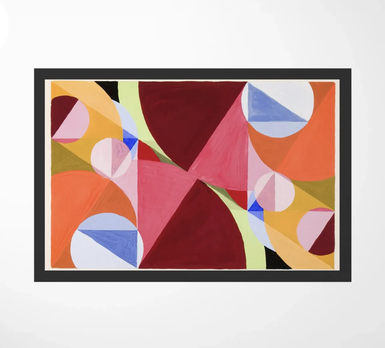 abstract colorful zerbino da vintageshop