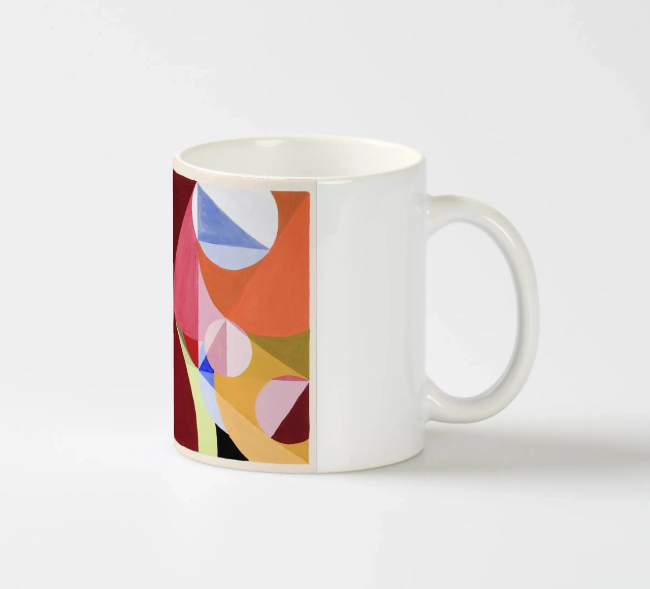 abstract colorful tazza in ceramica da vintageshop