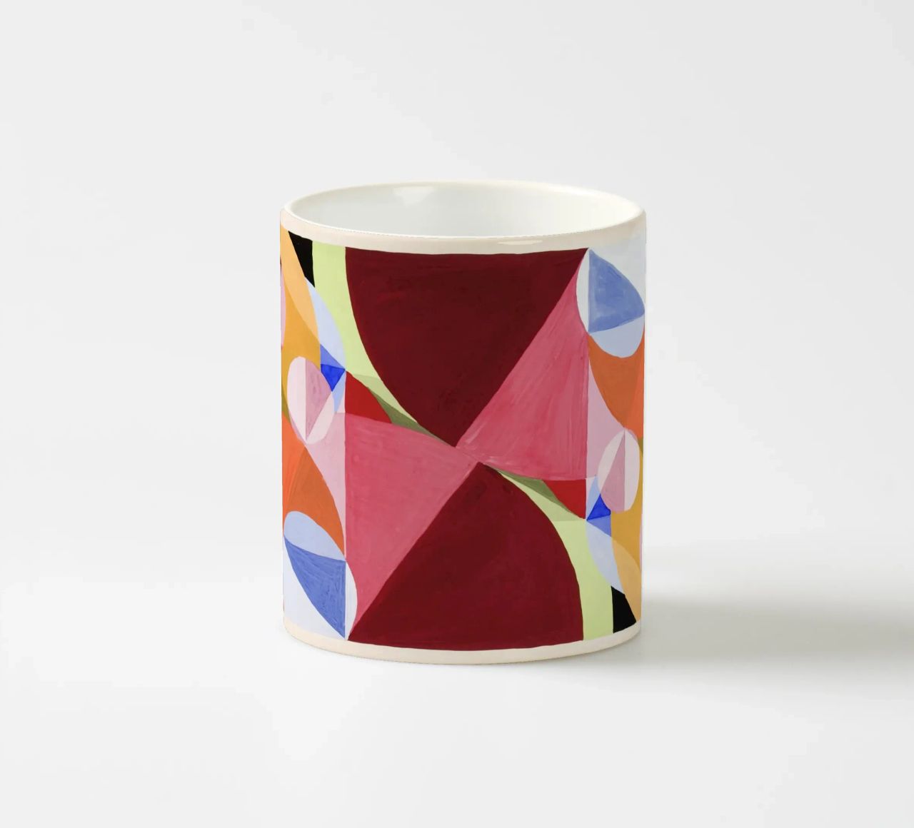 abstract colorful tazza in ceramica da vintageshop
